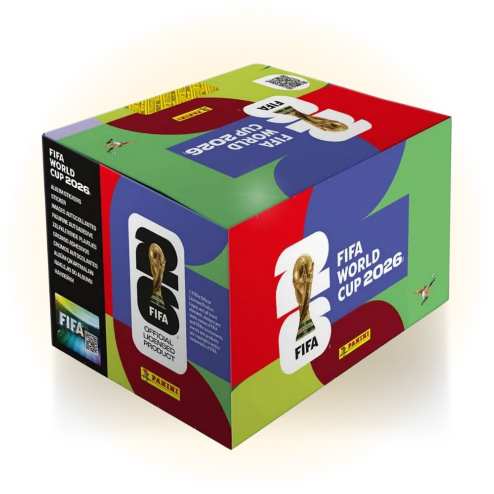 Cajita 50 sobres FIFA World Cup 2026